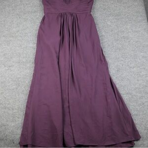 Elegant Purple Evening Gown